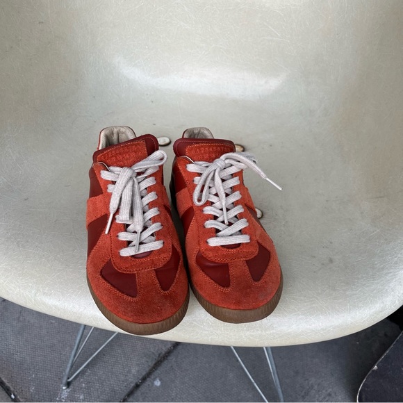 Margiela Replica Orange Sneakers - Picture 5 of 6